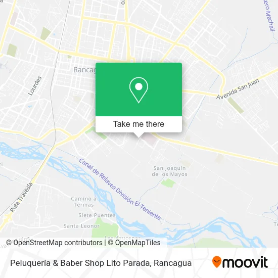 Peluquería & Baber Shop Lito Parada map