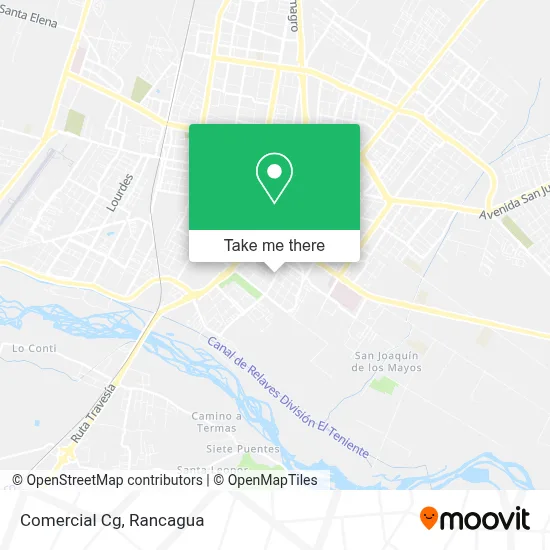 Comercial Cg map