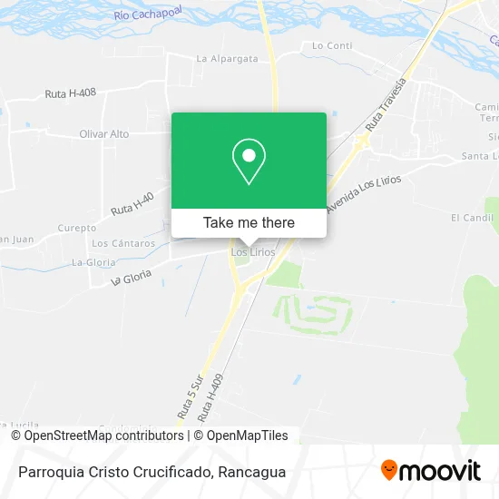 Parroquia Cristo Crucificado map