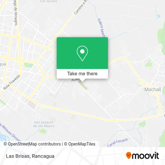 Las Brisas map