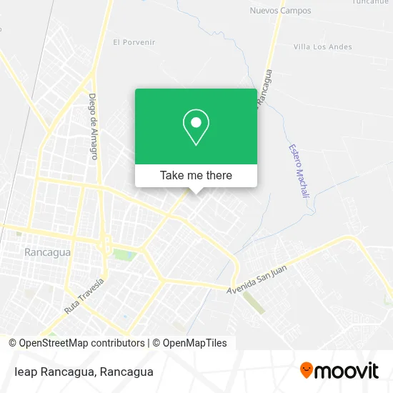 Ieap Rancagua map