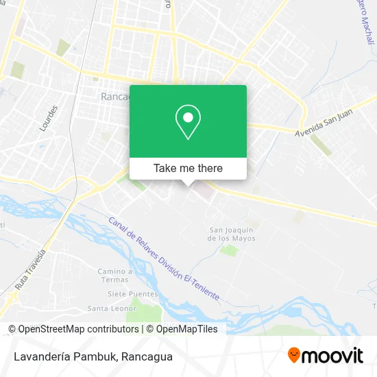 Lavandería Pambuk map