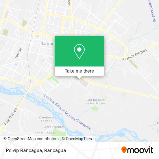 Pelvip Rancagua map