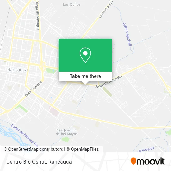 Centro Bio Osnat map