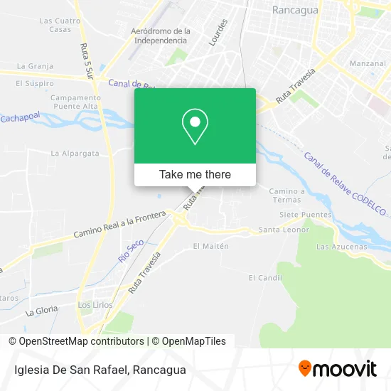 Mapa de Iglesia De San Rafael