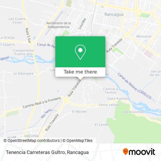 Mapa de Tenencia Carreteras Gultro