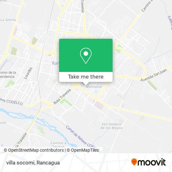 Mapa de villa socomi