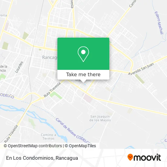 En Los Condominios map