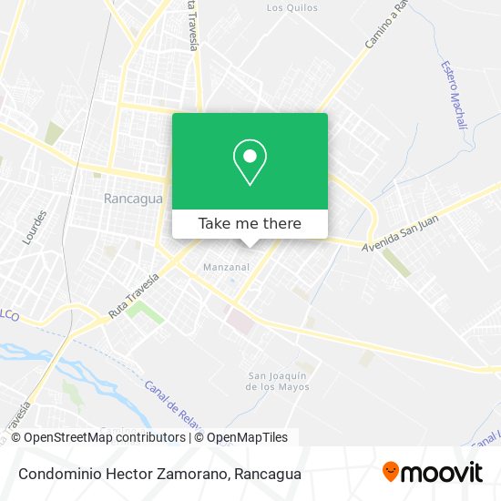 Condominio Hector Zamorano map