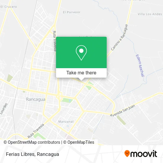 Ferias Libres map