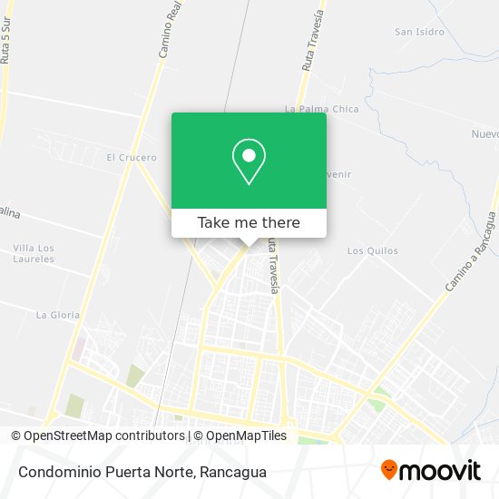 Condominio Puerta Norte map