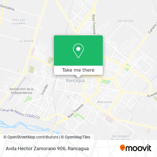 Avda Hector Zamorano 906 map