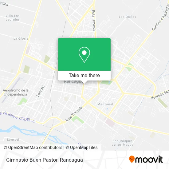 Gimnasio Buen Pastor map