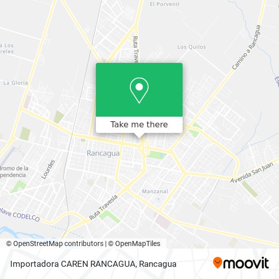 Importadora CAREN RANCAGUA map