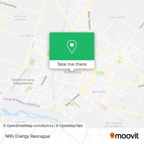 Mapa de NRG Energy