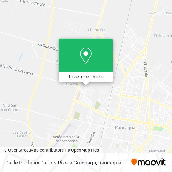 Calle Profesor Carlos Rivera Cruchaga map