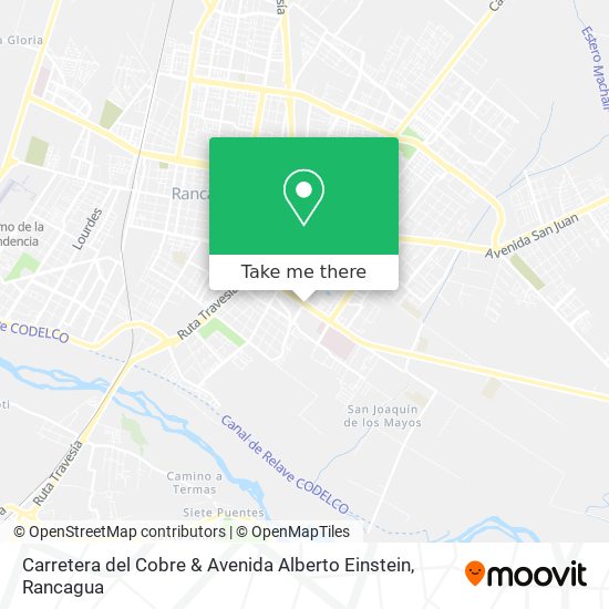 Carretera del Cobre & Avenida Alberto Einstein map