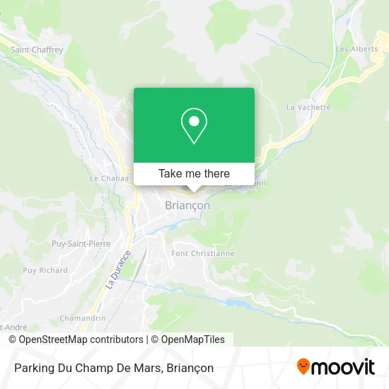 Parking Du Champ De Mars map