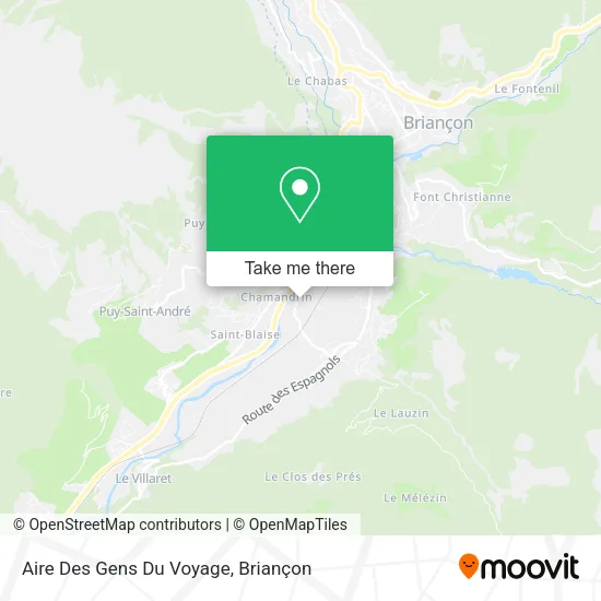 Aire Des Gens Du Voyage map