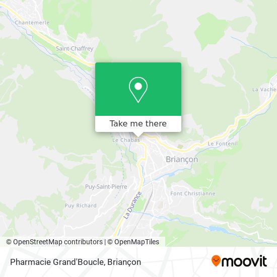 Pharmacie Grand'Boucle map