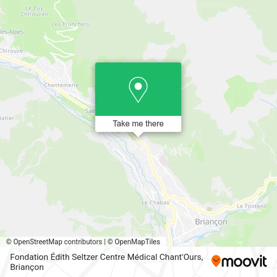 Fondation Édith Seltzer Centre Médical Chant'Ours map