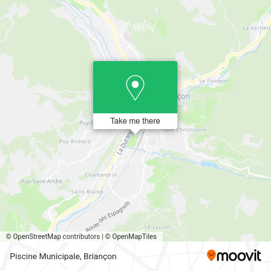 Piscine Municipale map