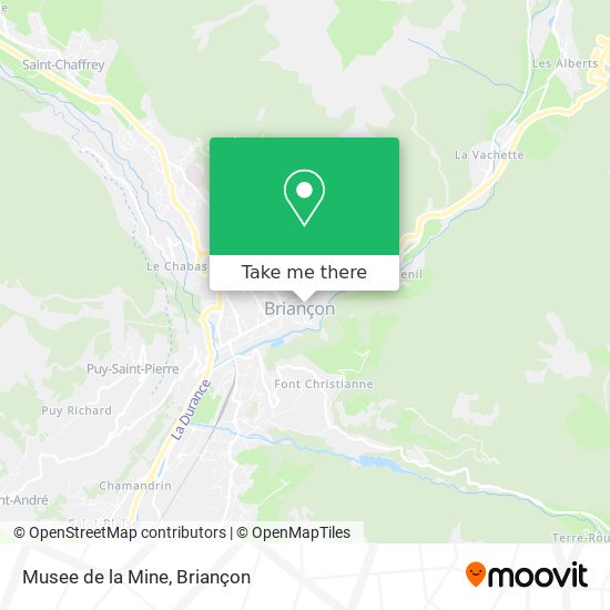 Musee de la Mine map