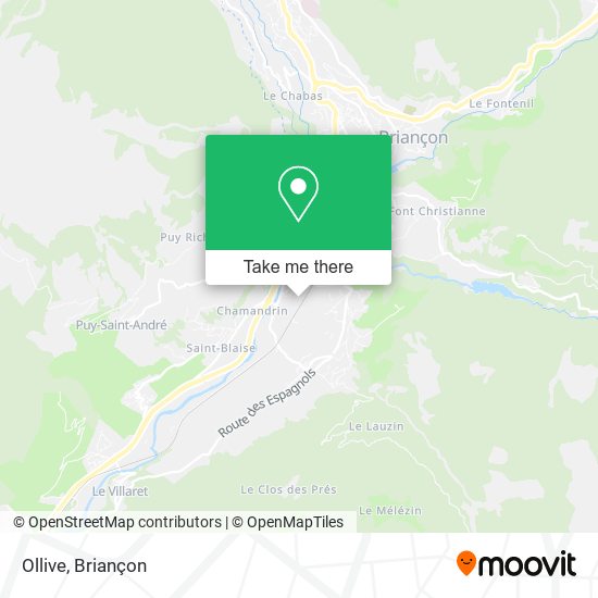 Ollive map