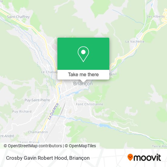 Crosby Gavin Robert Hood map