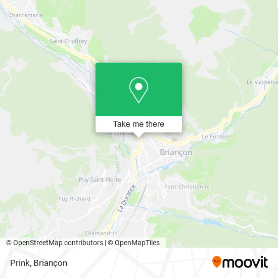 Mapa Prink