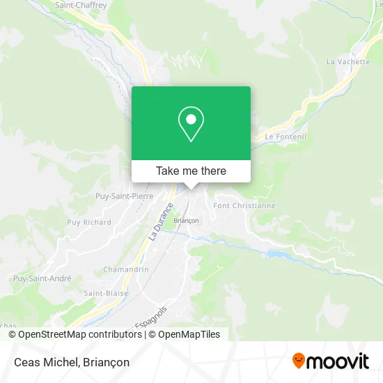 Ceas Michel map