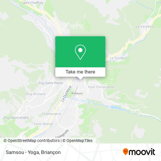 Samsou - Yoga map