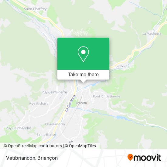 Vetibriancon map