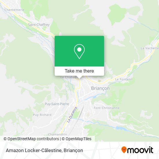 Amazon Locker-Cãlestine map