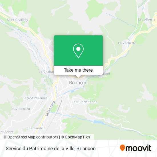 Service du Patrimoine de la Ville map