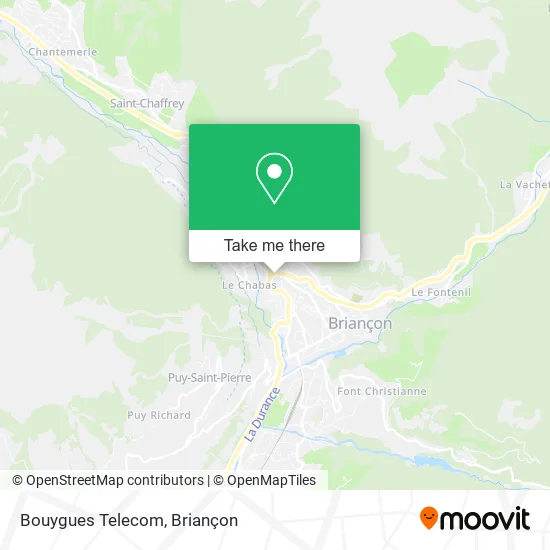 Bouygues Telecom map