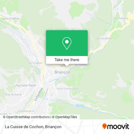 La Cuisse de Cochon map