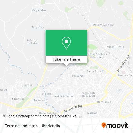 Terminal Industrial map