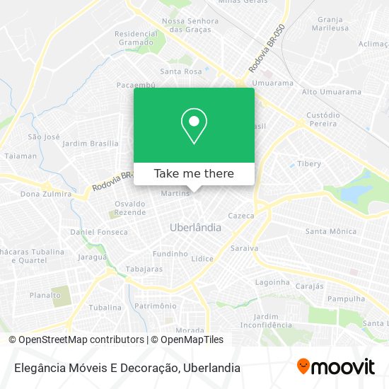 Elegância Móveis E Decoração map