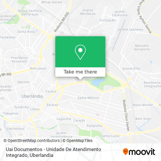 Uai Documentos - Unidade De Atendimento Integrado map