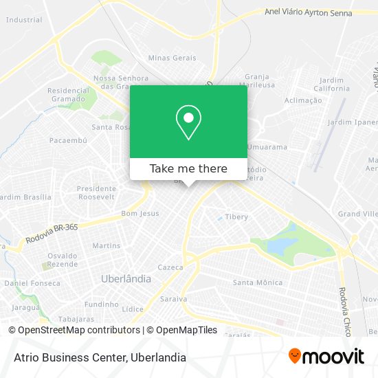 Mapa Atrio Business Center