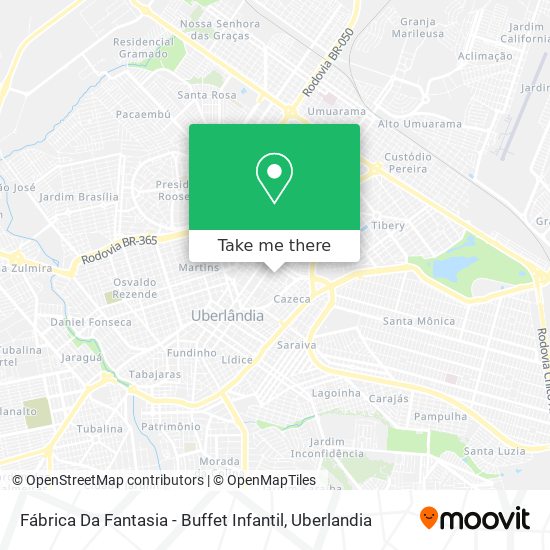 Mapa Fábrica Da Fantasia - Buffet Infantil