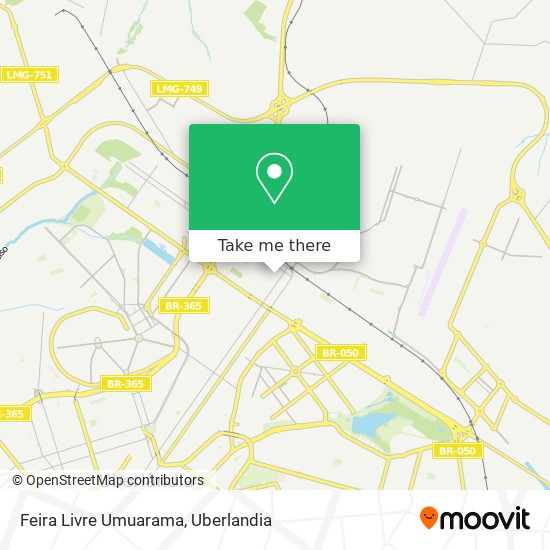 Feira Livre Umuarama map