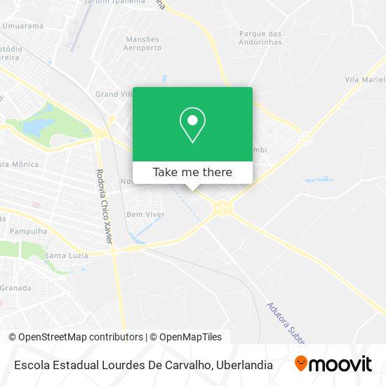 Escola Estadual Lourdes De Carvalho map