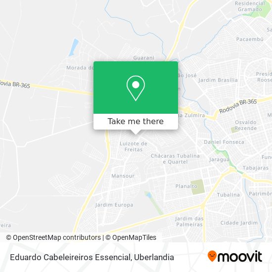 Mapa Eduardo Cabeleireiros Essencial