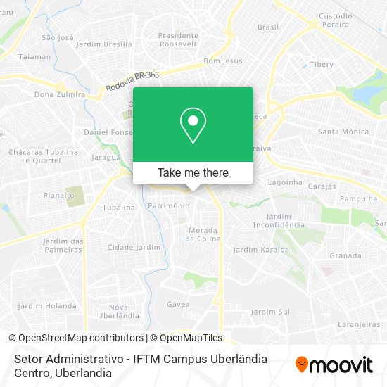 Setor Administrativo - IFTM Campus Uberlândia Centro map