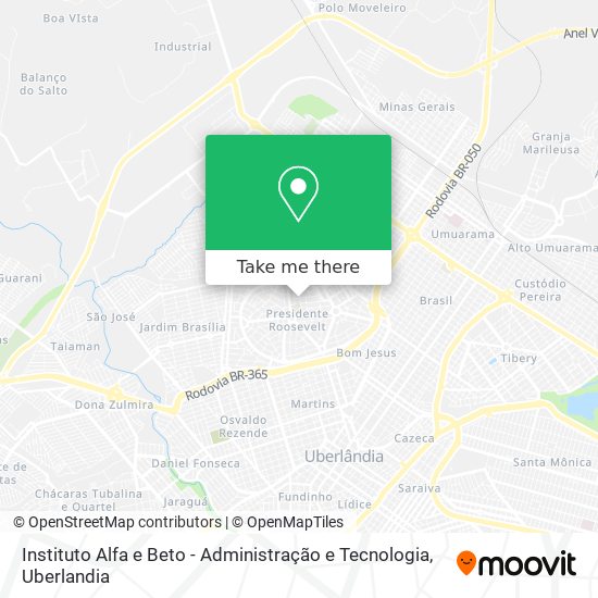 Instituto Alfa e Beto - Administração e Tecnologia map