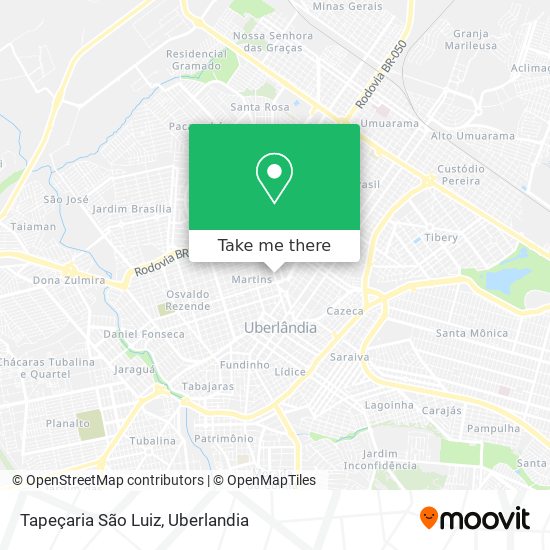 Tapeçaria São Luiz map