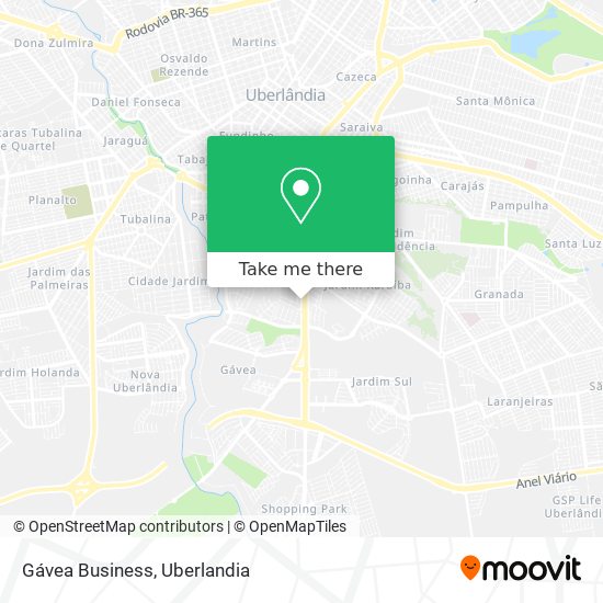 Gávea Business map