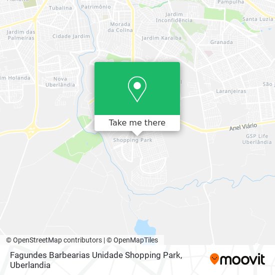 Fagundes Barbearias Unidade Shopping Park map